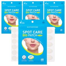해서린 스팟 케어 빅 패치 붉은 스팟 48p + 노란 스팟 20p 세트, 4개
