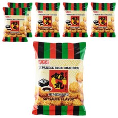 아마노야 히메마루 쌀과자 간장맛, 6개, 98g
