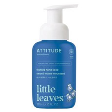 ATTITUDE 艾特優 兒童泡沫洗手乳 藍莓 295mL, 1瓶