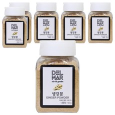 딜리셔스마켓 생강 분말 소형, 50g, 6개