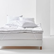 라뽐므 노르빅 극세사 겨울 토퍼, 어반 화이트