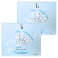 Ti 犬貓專科魚油粉 Omega-3, 50包, 2盒