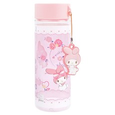 MY MELODY 美樂蒂 吊飾水壺 19.4 x 6.5 x 6.5cm, 500ml, 1個