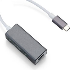 LABE Type-C USB 3.1 Giga LAN轉接卡 深銀色, LB-CLG1000G, 1個