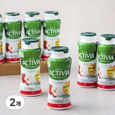 다논 액티비아 사과, 130ml, 8개입, 2개