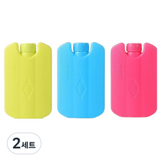 EORIN 하드케이스 아이스팩 3종 세트 150ml, 2세트 2세트