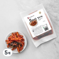 권기옥 명인 웃말 무말랭이 장아찌, 225g, 5개