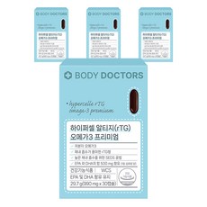 Body Doctors Hypercell rTG Omega-3優質 29.7g, 4個, 30錠