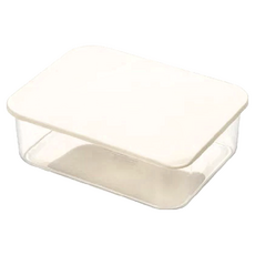 AKEBONO 曙產業 可微波透明保鮮盒 主體/PMP材質 蓋子/聚丙烯材質 日本產, 1個