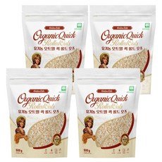 快熟燕麥片, 500g, 4包