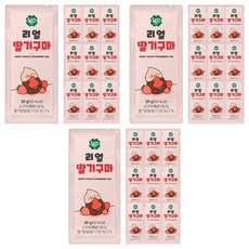 룰루맘 리얼딸기구마 10p, 200g, 3개