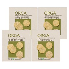 올가홀푸드 유기농 현미 퍼핑칩, 40g, 4개