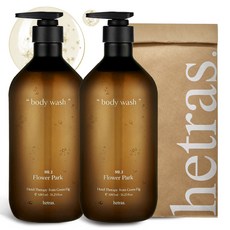 헤트라스 호텔 바디워시 플라워파크, 1.013L, 2개