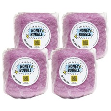 니뜨 허니버블 수세미 콘사 400g, 17라일락, 4개