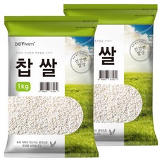 대구농산 건강한밥상 찹쌀, 1kg, 2개