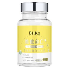 BHK's 維他命C500錠, 90顆, 1罐