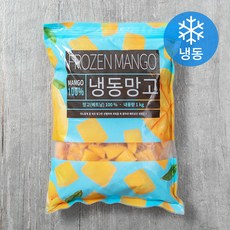 달라잇가든 냉동 망고 다이스 (냉동), 1kg, 1봉