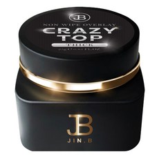 JIN.B Crazy Top Thick 美甲上層凝膠, 25g, 1罐, #4560371711807