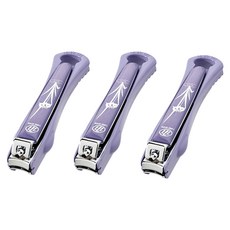 777 루이본 그립 굿 미끄럼 방지 고급 손톱깎이 대형, 랜덤발송, 3개