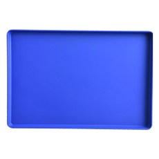 鐵製金屬不鏽鋼防滑托盤, 藍色