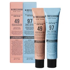 W.DRESSROOM 香氛護手霜組 49號 蜜桃茉莉香 50ml*1+97號 四月柔棉香 50ml*1, 1組