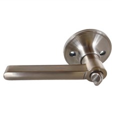 FAULTLESS 加安牌 水平門鎖 60mm 磨砂銀色, 1組