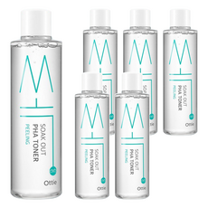 OTTIE 毛孔緊緻控油角質調理露, 210ml, 6瓶