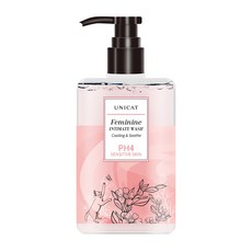UNICAT 變臉貓 PH4私密呵護潔淨露 清新花果香 舒緩滋潤 淨涼輕盈 柔嫩煥白, 200ml, 1瓶