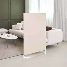 까사마루 이브 스탠드형 가림막 파티션 800, 오트밀