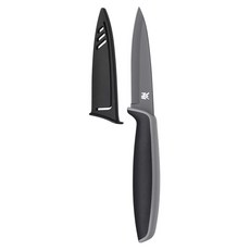WMF Touch 輕巧水果刀 含刀套 9cm, 黑色, 1支