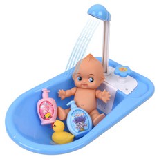 Oz Toy 大尺寸 Pompong Water Shower Bathtub Bath Toy, 藍色