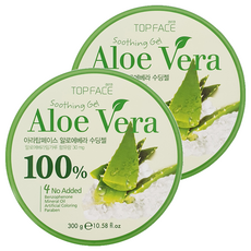 TOPFACE 蘆薈舒緩凝膠 300g, 2罐