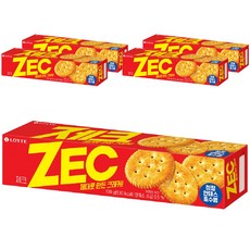 LOTTE 樂天 ZEC餅乾 原味, 100g, 5盒