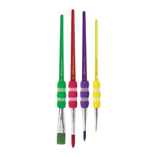 FABER-CASTELL 輝柏 甜筒水彩筆 輝柏481600 4支, 4色, 1組