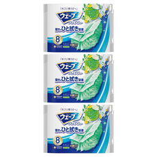 威拂 香氛魔撢補充包 8入, 高效抗菌纖維, 強力吸附灰塵, 提供更健康的居家環境, 單色, 3包