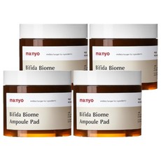 마녀공장 비피다 바이옴 앰플 패드 150ml, 70매입, 4개