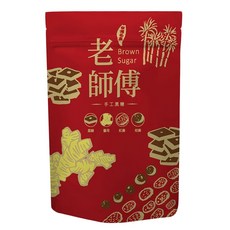 老師傅 黑糖紅棗桂圓茶磚, 500g, 11個, 1袋