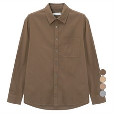 MIND BRIDGE 男款全天牛津半寬鬆版棉質襯衫 MZWS6120