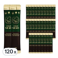 풍년보감 6년근 고려홍삼정 녹용 골드 벌크포장, 12g, 120개