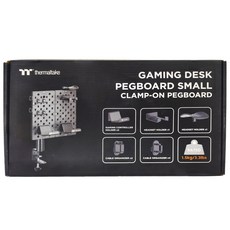 曜越 夾桌式拼接收納立架 小片夾式收納板 遊戲桌, 1個, Black