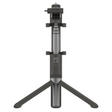 만듦 포토제닉 블루투스 셀카 삼각대 60, 그레이, 1개