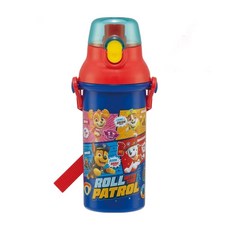 Skater AG彈蓋直飲水壺 PSB5SANAG, 藍色, 480ml, 1個