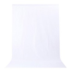 폴리천 방송 촬영 배경천 크로마키 스크린 1.5 x 2 m 화이트, 1개