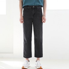 PLAYS 男士復古水洗寬鬆寬版牛仔褲