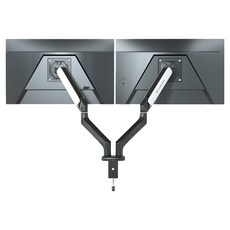 픽셀아트 스탠디아 듀얼 모니터암 A200, 블랙, 1개