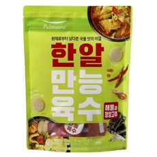 Pulmuone 圃美多 海鮮青陽辣椒口味高湯錠 Set 22入, 81.4g, 1袋