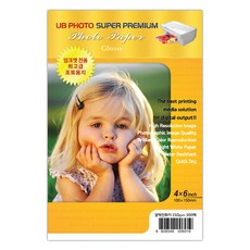 FILMBANK UBIGEO UB Photo 光澤噴墨相片紙 210g, 4X6, 1個, 100個
