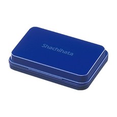 Shachihata 寫吉達 油性印台 - 適用於蓋章擦拭專用，顏料印油、尼龍布, 藍色, 1個