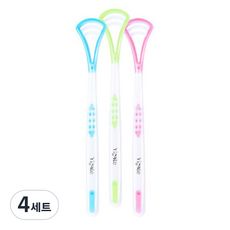 舌苔清潔刷 3支入, 4組
