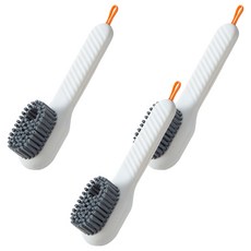 하이제이비 자동세제 다용도 청소 브러쉬, 화이트, 3개